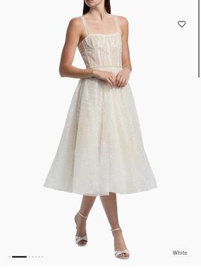 bronx and banco saba blanc midi dress Bronx and Banco Saba Blanc Midi Dress